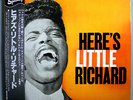 LITTLE RICHARD HERE'S LITTLE RICHARD RARE JAPAN MONO AUDIOPHILE LP w/INSERT+OBI