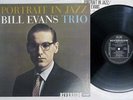 BILL EVANS TRIO PORTRAIT IN JAZZ RIVERSIDE SMJ-6144 Japan VINYL LP
