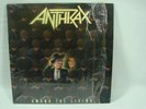 ANTHRAX AMONG THE LIVING LP ORIG 1ST US PRESSING NUCLEAR ASSAULT Vinyl