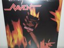 2 LP RAVEN - LIVE AT THE INFERNO - RED