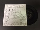 FACE TO FACE NO AUTHORITY 7 INCH RECORD CARTOON SLEEVE 3RD PRESS W/ INSERT