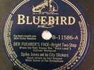 78 Spike Jones 1942 Der Fuehrer's Face Disney / Wanna Go Back To W Virginia E-