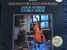Janos Starker - Sonatas for cello and piano LP Original Dutch press