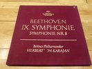 Beethoven Symphony No.8 BPO Karajan DGG Red Stereo ED1 138 807/8 2LP German Set