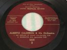 CUBAN / ALBERTO CALDERON & HIS ORCH./ GUARACHA MIA / CATALINA LA CHISMOSA /45RPM
