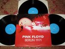 PINK FLOYD Berlin 1971 RARE LIMITED EDITION 3x VINYL LP LIVE RECORDING - GERMANY