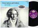 BACKHAUS Beethoven Piano Sonatas Nos. 31, 32 DECCA BLK 16107 violet/gold GERMANY