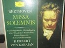 HERBERT VON KARAJAN BEETHOVEN MISSA SOLEMNIS ORIG DEUTSCHE GRAMMOPHON 2-LP BOX