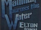 Elton John vinyl LP album record Madman Across The Water - 1st - Red - VG UK