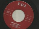 ROCKABILLY - PETE PETERS- FANNY BROWN  /  MEAN WOMAN- HEAR- 1958 VIRGINIA P&J