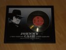 Goldene Schallplatte Single Johnny Cash- A thing called love 7'' Single Gerahmt