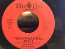 Guitar Slim - That's What It's All About / Mini Boogaloo - BO RO
