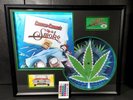 16X20  FRAMED CHEECH AND CHONG 40th ANNV. UP IN SMOKE PICTURE DISC w/ LED Lights