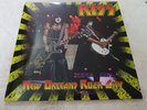 KISS    - new orleans rock city -   lp'  -  yelow vinyl