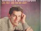 SAMMY JACKSON--PICTURE SLEEVE + 45 on ORBIT---(LIVE FAST)--PS--PIC--SLV