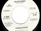 RINGO STARR - Beatles  / NO NO SONG / SNOOKEROO - APPLE RECORD P-1880 - PROMO