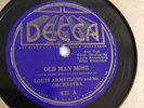 Louis Armstrong - 78rpm single 10-inch – Decca #622 Old Man Mose