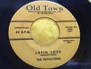 Rare Original 45 : The Royaltones   Hey Norman     Latin Love   Old Town 1028