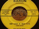 The Miller Bros. -Her Love Is True- Hillbilly Bopper 45 on Baron - Hear