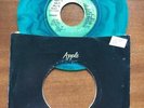 JOHN LENNON PLASTIC ONO BAND Happy Xmas 45 GREEN SMOKE VINYL Apple Records