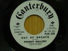 Peanut Gallery promo 45 Out Of Breath bw Summers Over on Canterbury garage