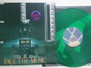 ELO 'Face The Music' 1975 GREEN vinyl LP VG+/VG+ ELECTRIC LIGHT ORCHESTRA