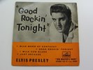 ELVIS PRESLEY 1956 U.K GOOD ROCKIN TONIGHT HIS MASTER'S VOICE H.M.V. 7 EG 8256
