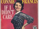 GR8 NEAR MINT EP & PIC COVER - CONNIE FRANCIS - IF I DIDN'T CARE