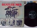 BEATLES NO.5 ODEON OR-7103 Japan Red Vinyl VINYL LP