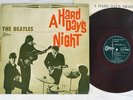 BEATLES A HARD DAY'S NIGHT ODEON OP-7123 Japan Red Vinyl VINYL LP