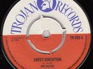 60s 70s Skinhead Reggae MELODIANS sweet sensation 1969 UK Trojan 7