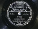 78 RPM -- Billie Holiday with Teddy Wilson Orch., Brunswick 8008, E-/E-V+ Jazz