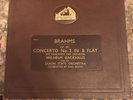 HMV Brahms Op 83 Concerto No 2 In B Flat 78 RPM Album Book Folder Excellent Con