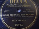 Blues Jazz 78rpm Billie Holiday 