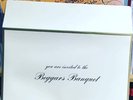 Rolling Stones - Beggars Banquet 50th anniversary invite card (promo item)