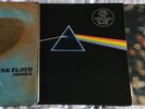 PINK FLOYD- VINYL L.P'S- MEDDLE(INDIA ISSUE) DARK MOON(POSTERS & POSTCARDS CLOUD