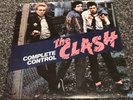 THE CLASH - COMPLETE CONTROL - SPANISH -BLUE WAX ( SEX PISTOLS,DAMNED,RAMONES )
