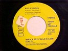 WILLIE HUTCH (1970 FUNK/SOUL)   WHEN A BOY FALLS IN LOVE   RCA 0294 PROMO
