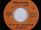 Reggae 45 IMMORTALS You Can't Keep A Good Man Down MELLOTONE VG+ HEAR