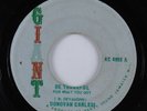 Soul Reggae 45 DONOVAN CARLESS Be Thankful For What You Got GIANT HEAR