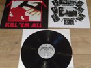 Metallica Kill em All 180G LP Black Vinyl from Deluxe Box Set New Blackened