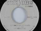 Reggae 45 ABYSSINIANS Declaration Of Rights COXSONE HEAR