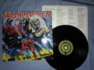 IRON MAIDEN  the number of the beast   1982 - UK EARLY  PRESS - EMI -EX++