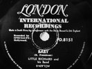 LITTLE RICHARD - BABY / OOH  MY SOUL - SOUTH AFRICA - 78 RPM - EXCELLENT COND