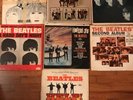 BEATLES 7 LP MONO LOT-MEET/REVOLVER/'65/2ND ALBUM/HELP/HARD DAY'S/SOMETHING NEW