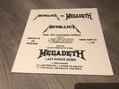Metallica VS Megadeth LP Ride the Lightning demos & Last Rights Demo 5/25 RARE