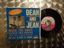 EP DEAN AND JEAN - MACK THE KNIFE - LANGUETTE - EPL 8149 -