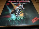 IRON MAIDEN ETCHED AUTOGRAPHED 12' VINYL RECORD LIMITED EDITION INFINITE DREAMS