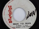 Reggae 45 BOB MARLEY & THE WAILERS/UPSETTERS Man To Man UPSETTER HEAR