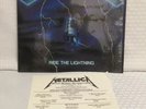 METALLICA.... RIDE THE LIGHTNING ....MEGAFORCE MRI 769,  Shrink, INSERT, LP VG++